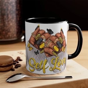 Self Love Nails Coffee Mug, 11oz