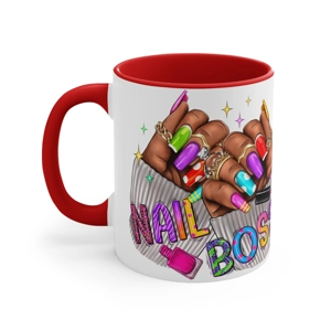 Nail Boss Coffee Mug, 11oz
