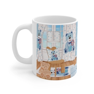 Oh Baby Boy 11oz White Ceramic Mug