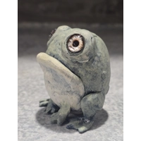 Dusty Green Frog "Rattles"