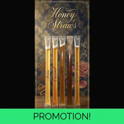 Honey Straws ( 3 for $5)