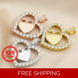 8MM Heart Halo Cremation Necklace