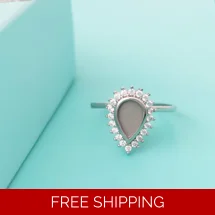 Cremation Halo Ring