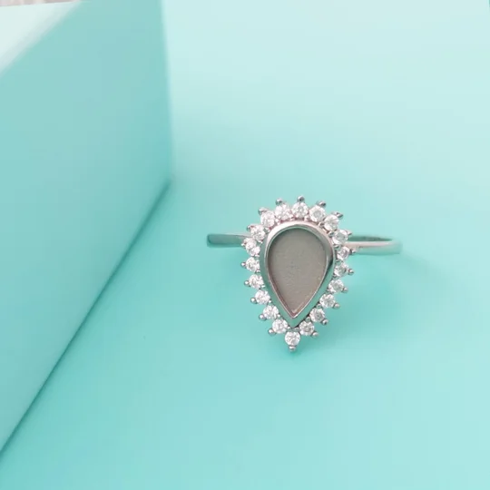 Cremation Halo Ring