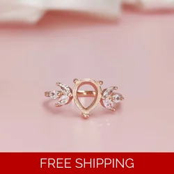 Tear drop Ring ~ Cred