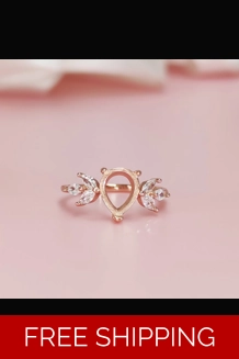 Tear drop Ring ~ Cred