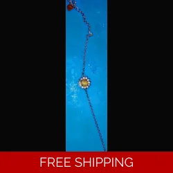 Bezel Bracelet Settings Halo Solid 925 Sterling Silver