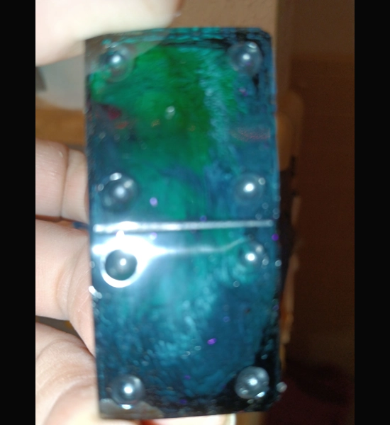 Double 6 custom Domino Set