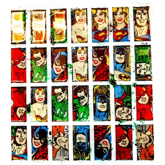 Double 6 custom Domino Set