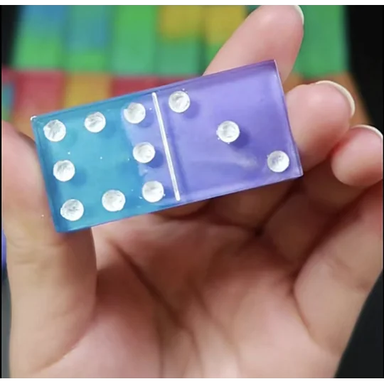 Double 6 custom Domino Set