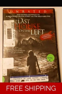 The last house on the left DVD