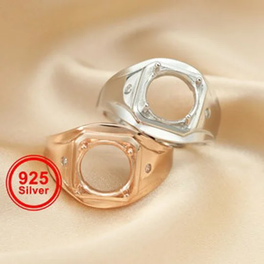 Mens Cremation Ring 10mm