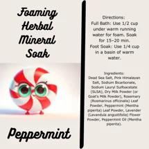 Foaming Foot/Bath Soak