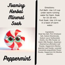 Foaming Foot/Bath Soak