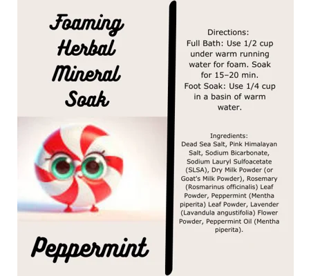 Foaming Foot/Bath Soak