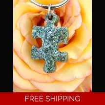 Puzzle Piece Keychain/Necklace