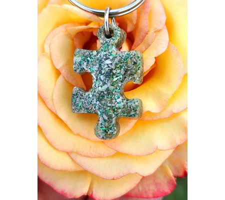 Puzzle Piece Keychain/Necklace