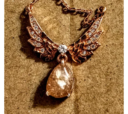 Rain Drop Cremation Necklace