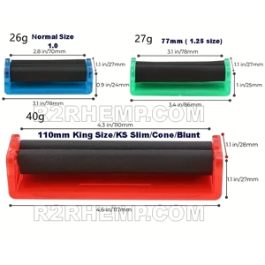 Acrylic cigarette - joint roller 1.0 , 1.25 & 110mm (KSS)