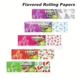 Wiz 1 1/4 (77mm) Fruit flavored rolling papers