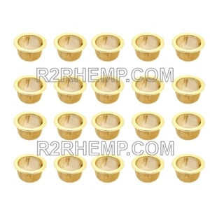 Heavy Duty basket screens 3 pack steel and brass