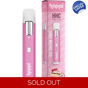 Happi 2G Ice Cream Cake HHC disposable vape pen