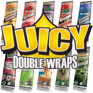 Juicy Double Wraps Cigar Wraps (2 per pack)