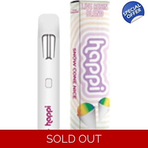 Happi - Snow Cone Nice - 2G D8 Delta 8 Disposable Live Resin Blend