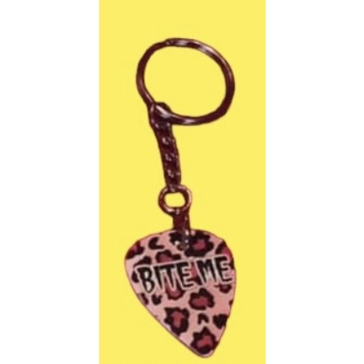 BITE ME PLEC KEYRING - 4