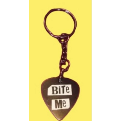 BITE ME PLEC KEYRING - 3