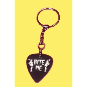 BITE ME PLEC KEYRING - 1