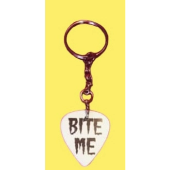 BITE ME PLEC KEYRING - 2