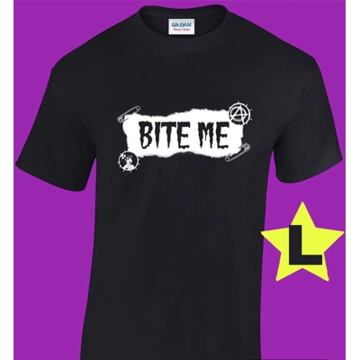 NEW BITE ME TEE - L