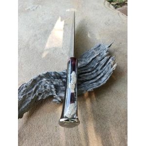 8 Inch Rail Spike  Japanese Damascus -Coral Cay