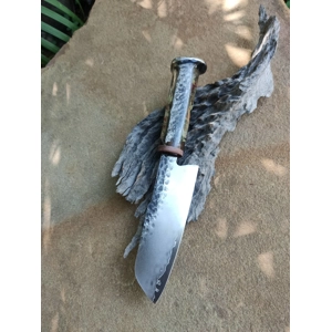 5 Inch step edge Rail Nail Santoku - wild grass