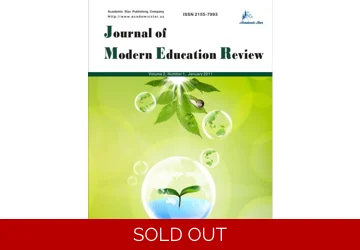 Journal of Modern Education Review