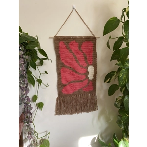 Pink Flower Wall Hanging