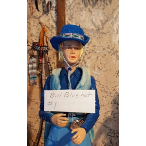 #1 blue hat by Big Bill