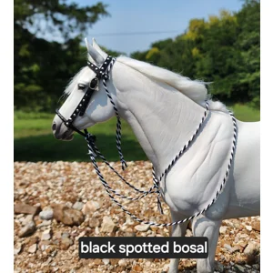 spotted bosal bridle