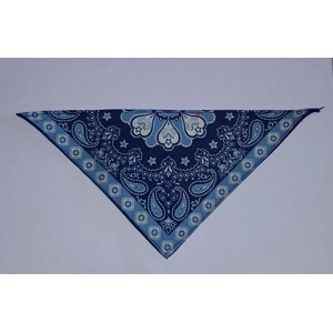 # 3 blue print bandana