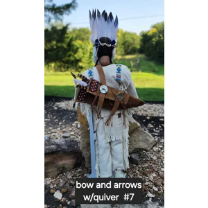 # 7 bow, arrows, and quiver set