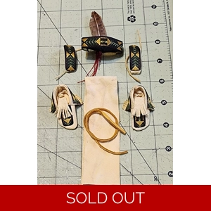 breechcloth, headband, armbands, short moccs # 2