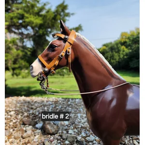 # 2 horse bridle