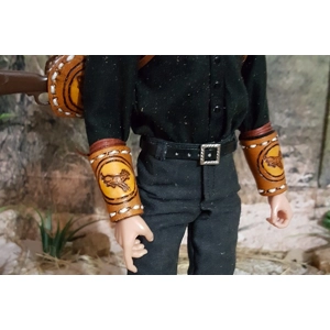 cuffs buckstichted Deer