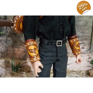 cuffs buckstichted Deer