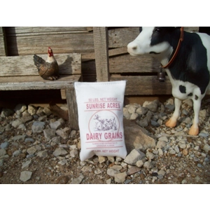 Milking Cow feed sacks