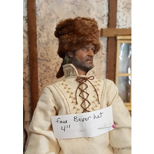 faux beaver hat