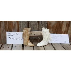 fringed Tall moccs