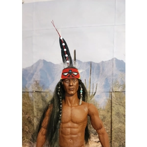 # 9 headband with feather