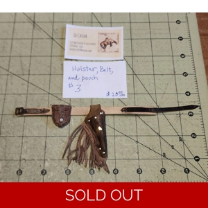 Holster, belt, and pouch # 3